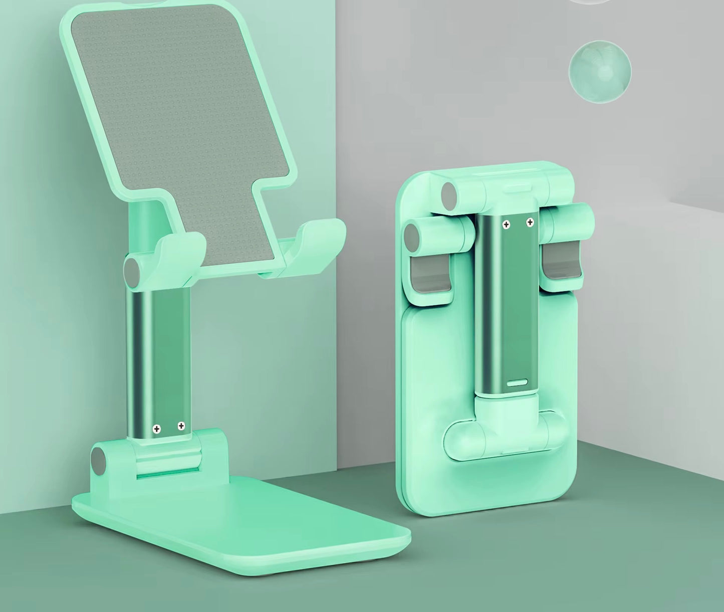 Foldable Adjustable Metal Phone Stand – Universal Desk Holder